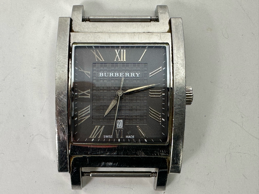 Burberry Men’s Watch Model BU1552 50M Swiss Made No Watch Band [Photo 2]