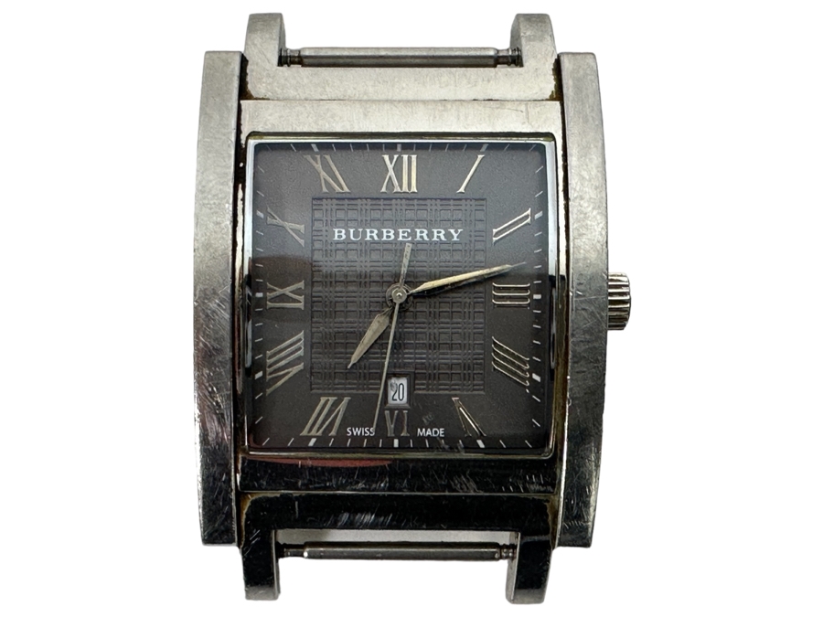 Burberry Men’s Watch Model BU1552 50M Swiss Made No Watch Band [Photo 1]