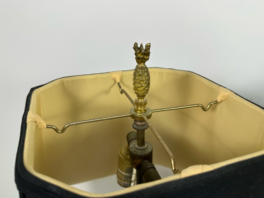 Pair Of Vintage Hand Painted Porcelain Urn Lamps 32H [Photo 32]