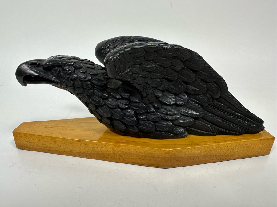 Rare Dunhill Eagle Figural Pipe Rest Made In Italy 10.75W X 3D X 4H [Photo 3]