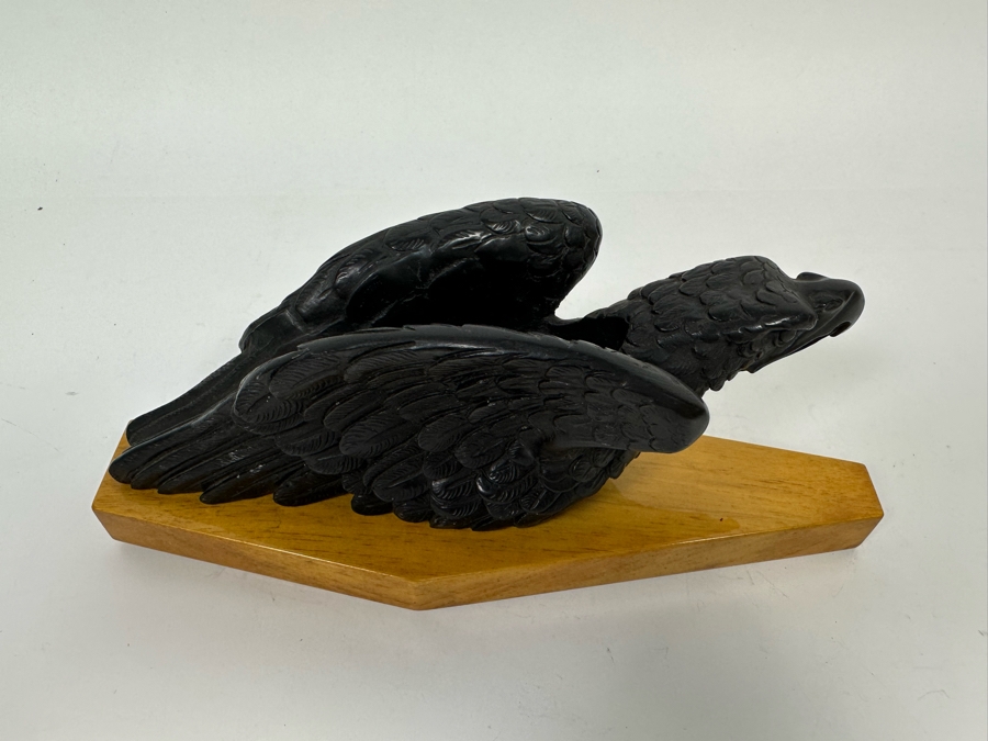 Rare Dunhill Eagle Figural Pipe Rest Made In Italy 10.75W X 3D X 4H [Photo 8]