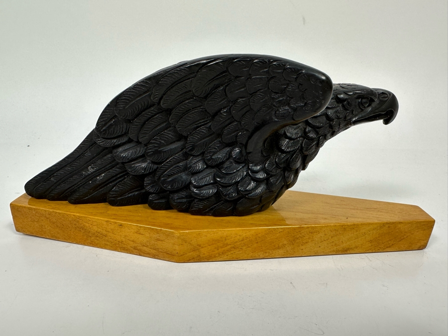 Rare Dunhill Eagle Figural Pipe Rest Made In Italy 10.75W X 3D X 4H [Photo 7]