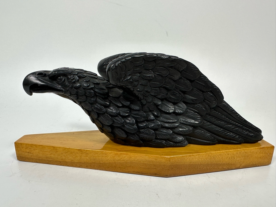 Rare Dunhill Eagle Figural Pipe Rest Made In Italy 10.75W X 3D X 4H [Photo 2]