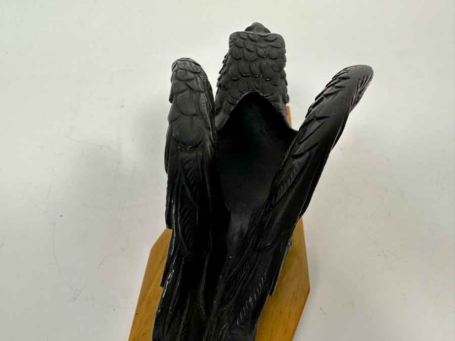 Rare Dunhill Eagle Figural Pipe Rest Made In Italy 10.75W X 3D X 4H [Photo 5]