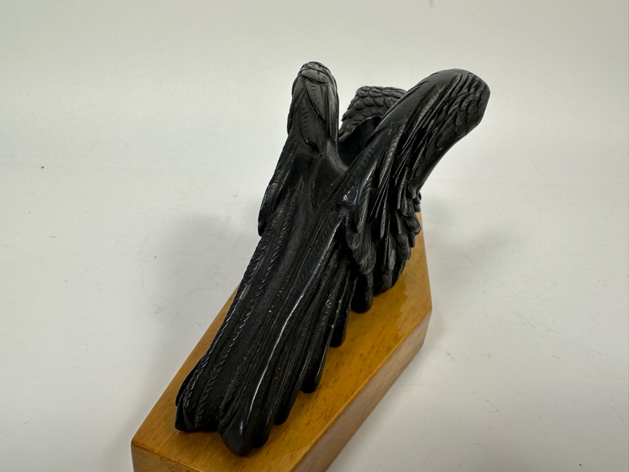 Rare Dunhill Eagle Figural Pipe Rest Made In Italy 10.75W X 3D X 4H [Photo 6]