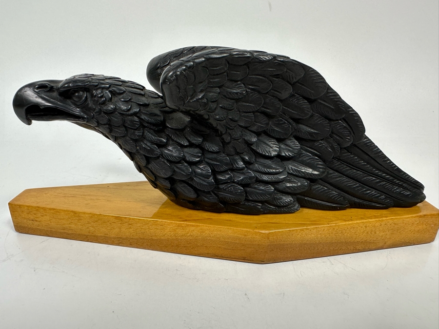 Rare Dunhill Eagle Figural Pipe Rest Made In Italy 10.75W X 3D X 4H [Photo 4]