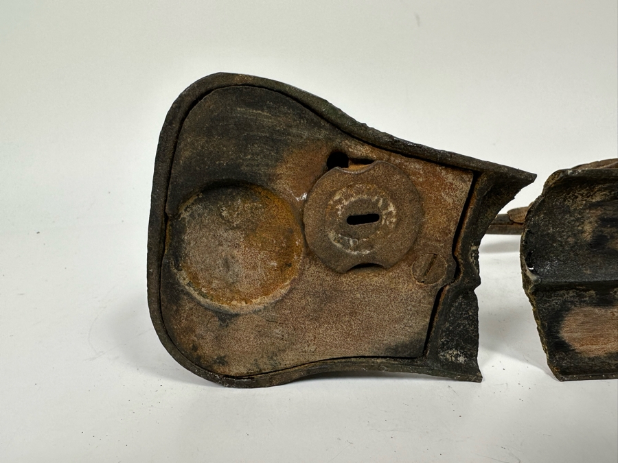 Antique Cast Iron William Tell Mechanical Bank (Note That Base Is Separated And Needs Repairs) 10W X 3.5D X 6.5H - See Photos [Photo 21]