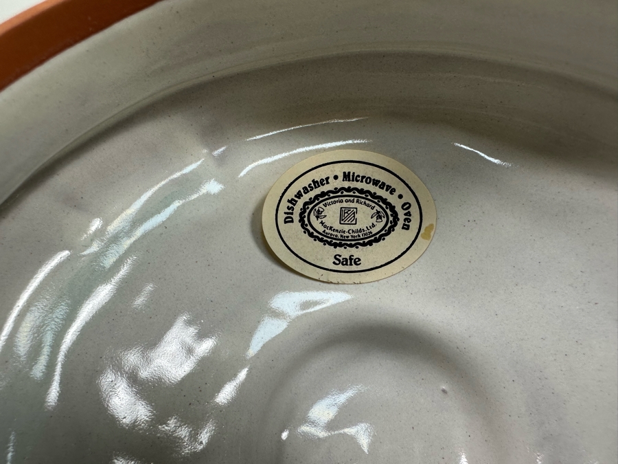 Victoria And Richard MacKenzie-Childs Ltd Hand Painted Small Canister Jar With Lid 9.5H [Photo 10]