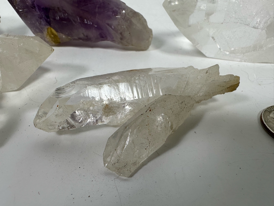 Various Crystals, Amethyst And Smoky Quartz Stones [Photo 12]