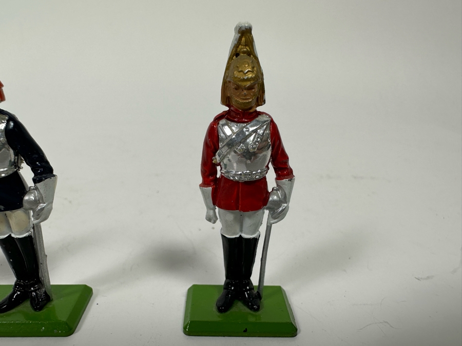 Vintage 1973 Britains Ltd Hand Painted Metal Toy Soldiers Made In England 2.5H [Photo 6]