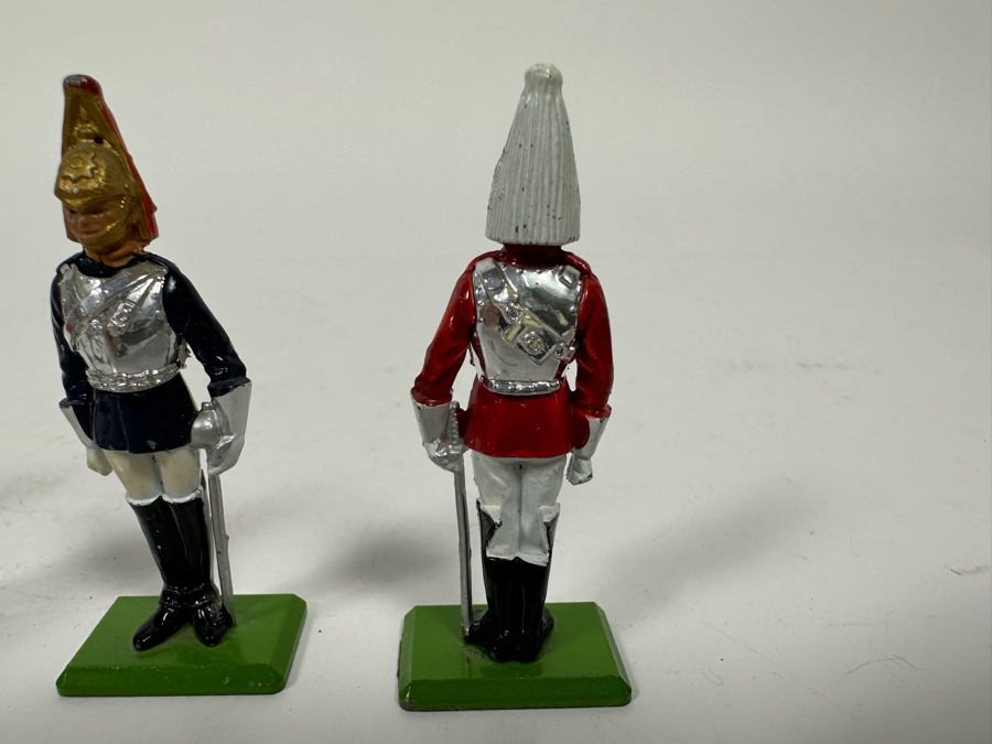 Vintage 1973 Britains Ltd Hand Painted Metal Toy Soldiers Made In England 2.5H [Photo 7]