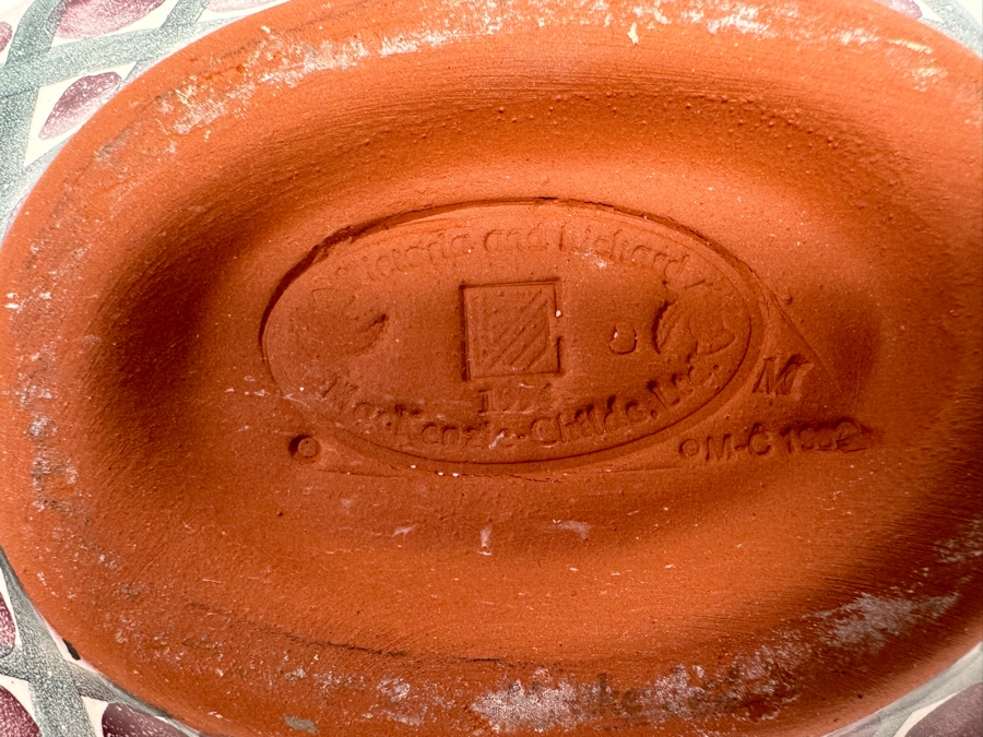 Victoria And Richard MacKenzie-Childs Ltd Oval Lidded Serving Bowl 7W X 4.5D X 4.5H [Photo 7]