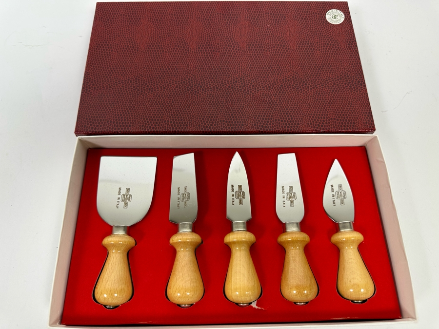 Williams Sonoma Boxed Cheese Knives Set Grande Cuisine Made In Italy [Photo 3]