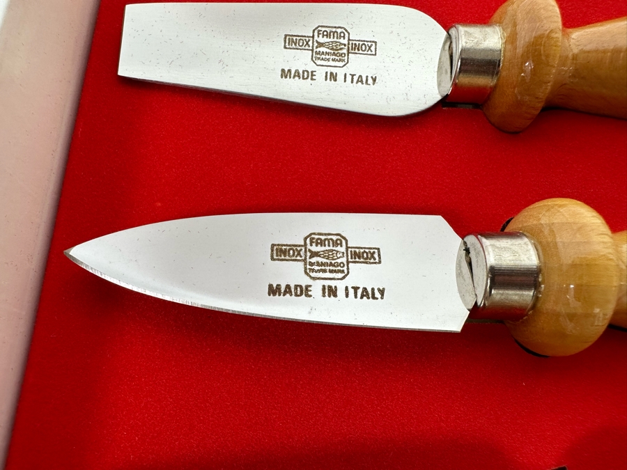 Williams Sonoma Boxed Cheese Knives Set Grande Cuisine Made In Italy [Photo 6]