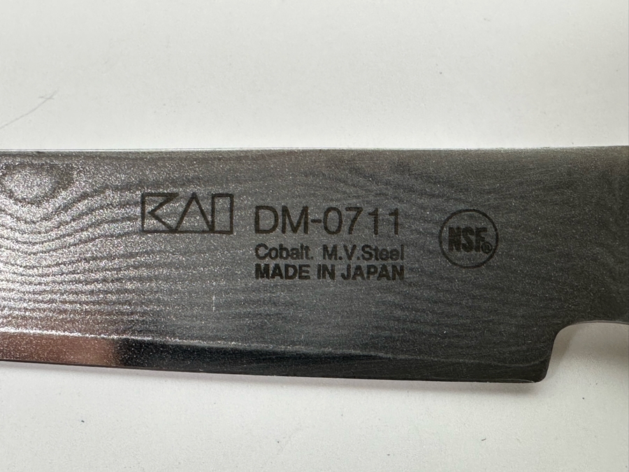 Shun Classic Steak Knives KAI Japanese Cobalt M.V. Steel Set Of 4 With Box Retails $350 [Photo 5]