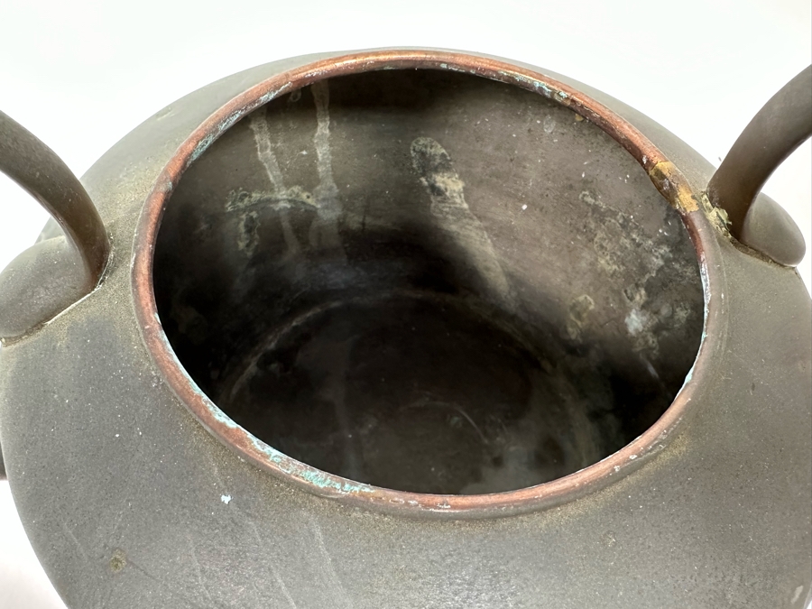 Vintage Copper Teapot 13.5W X 11.5H [Photo 6]