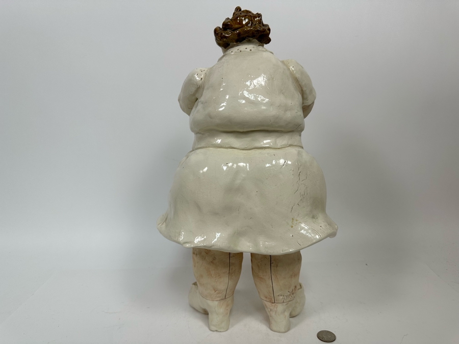 Cynthia Hipkiss Original Ceramic Sculpture 2002 9W X 17H [Photo 13]