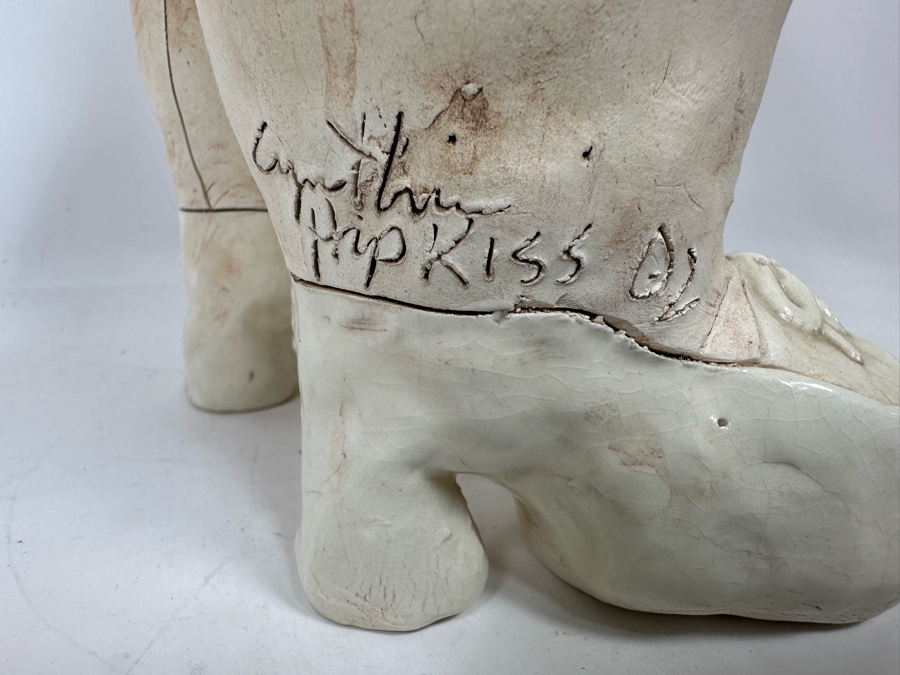 Cynthia Hipkiss Original Ceramic Sculpture 2002 9W X 17H [Photo 11]