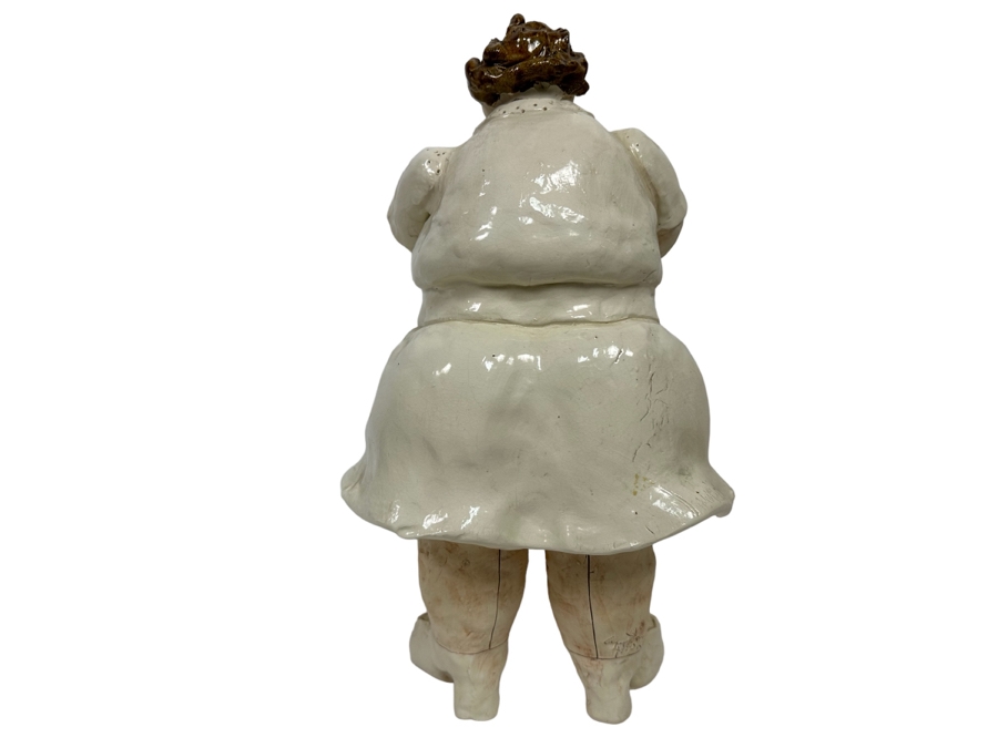 Cynthia Hipkiss Original Ceramic Sculpture 2002 9W X 17H [Photo 3]