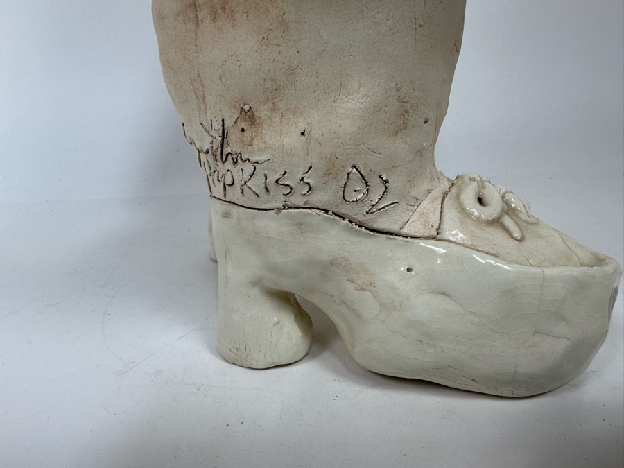 Cynthia Hipkiss Original Ceramic Sculpture 2002 9W X 17H [Photo 12]