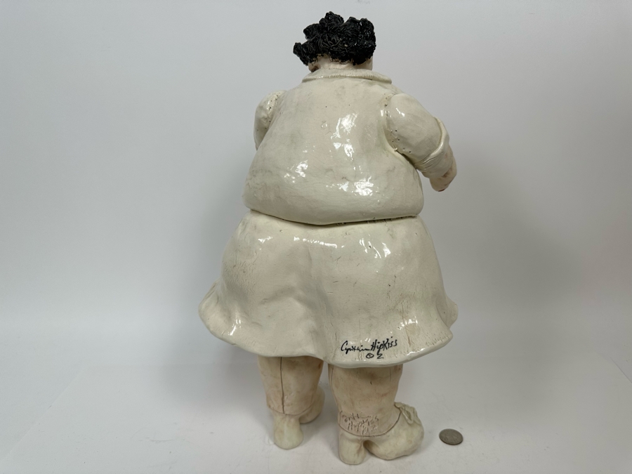 Cynthia Hipkiss Original Ceramic Sculpture 2002 10W X 7.5D X 17H [Photo 11]