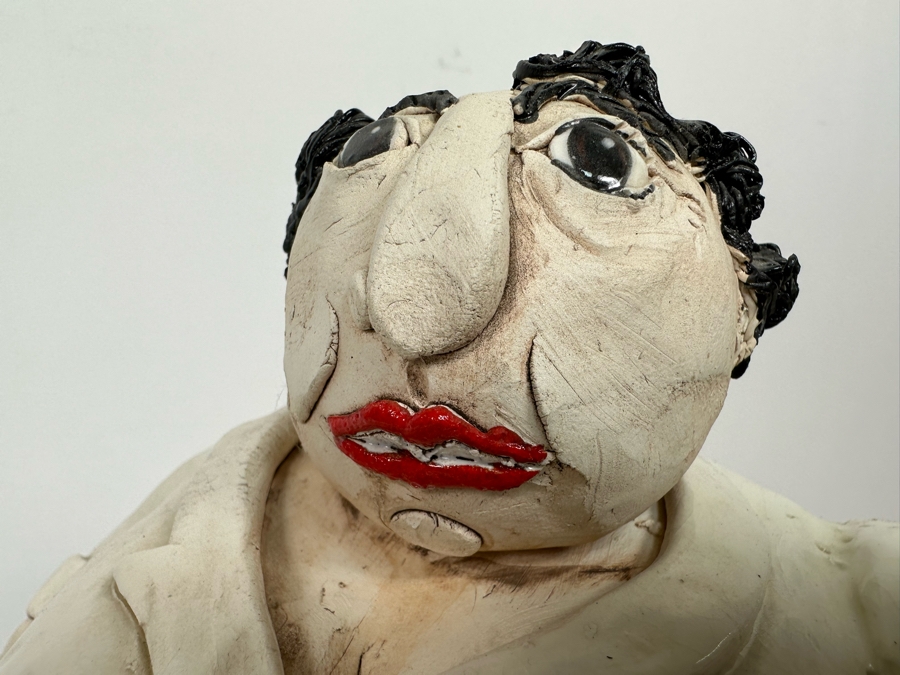 Cynthia Hipkiss Original Ceramic Sculpture 2002 10W X 7.5D X 17H [Photo 16]