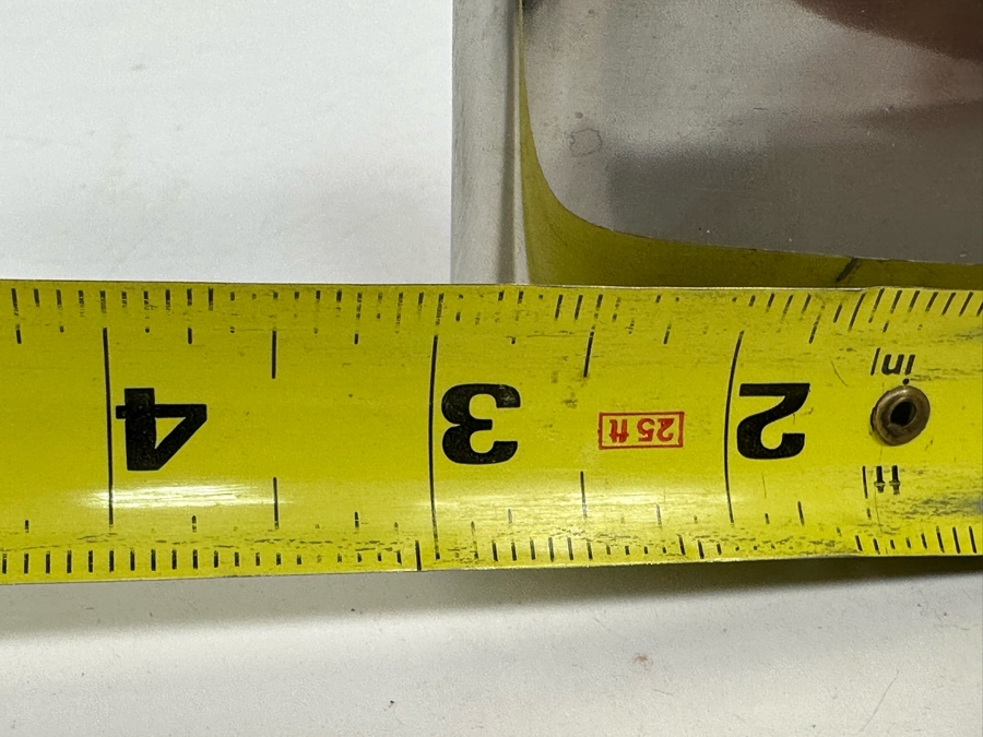 Vintage Russian USSR Metal Flask 3W X 5.5H [Photo 7]