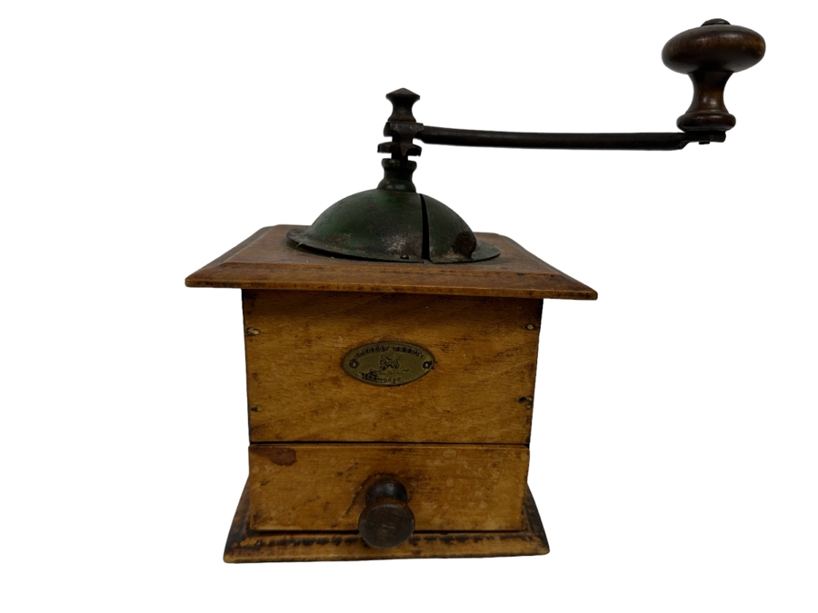 Antique Peugeot Freres Coffee Grinder 8.5W X 5D X 7H [Photo 1]