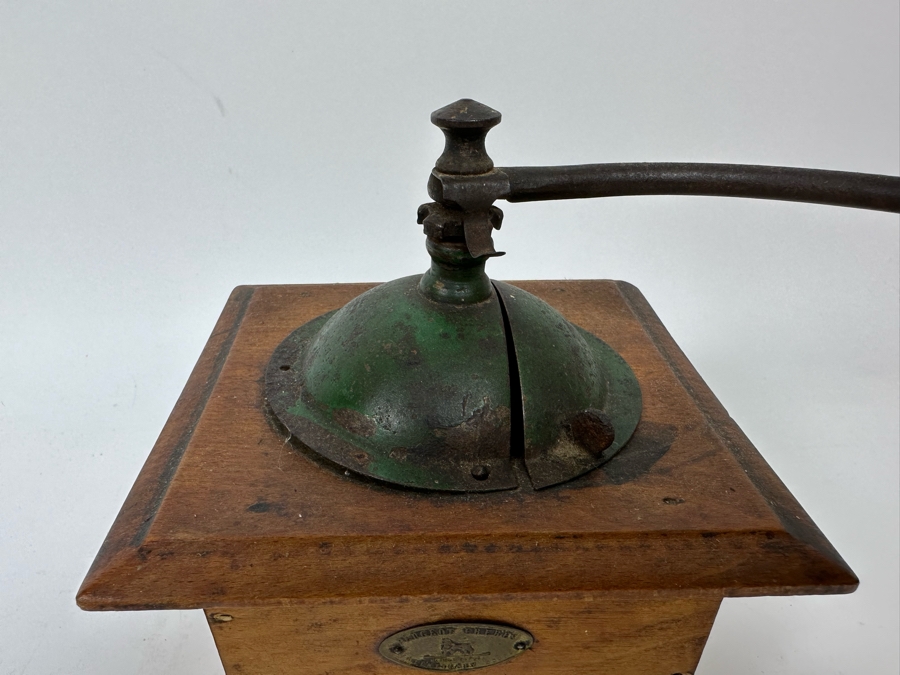 Antique Peugeot Freres Coffee Grinder 8.5W X 5D X 7H [Photo 6]