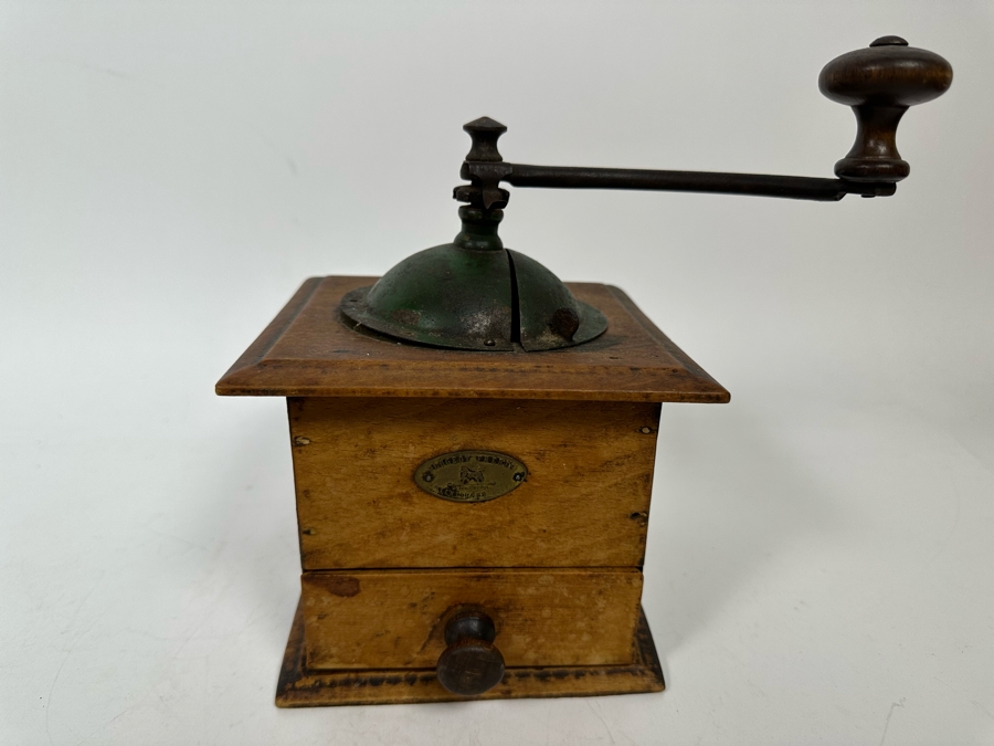 Antique Peugeot Freres Coffee Grinder 8.5W X 5D X 7H [Photo 2]