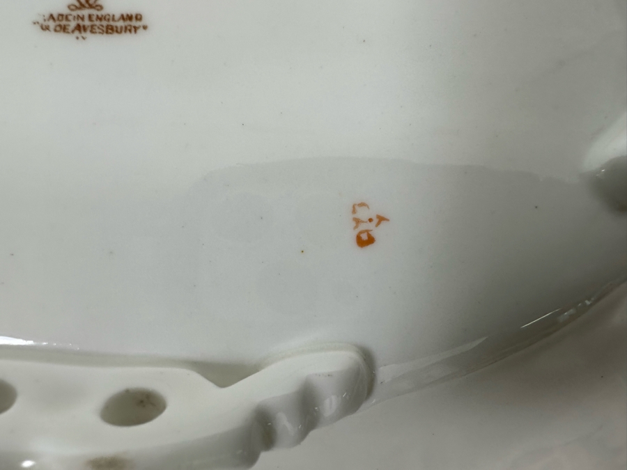 Royal Crown Derby Olde Avesbury Footed Oval Dish 10 X 7 X 1 3/4H [Photo 8]