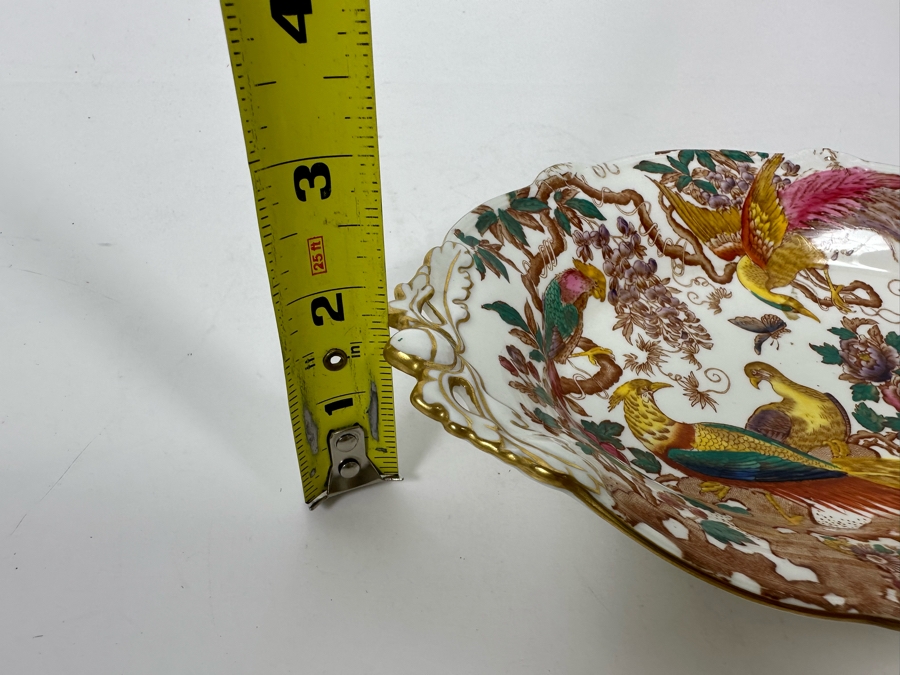 Royal Crown Derby Olde Avesbury Footed Oval Dish 10 X 7 X 1 3/4H [Photo 11]