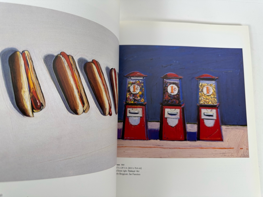 First Edition Book Wayne Thiebaud A Paintings Retrospective [Photo 16]