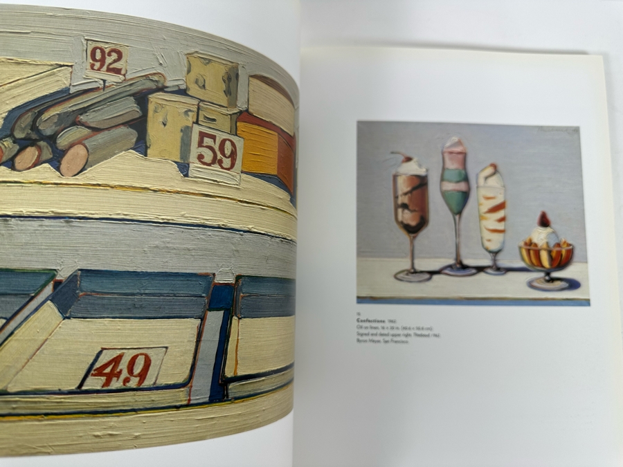 First Edition Book Wayne Thiebaud A Paintings Retrospective [Photo 15]