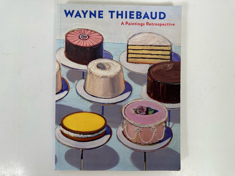 First Edition Book Wayne Thiebaud A Paintings Retrospective [Photo 2]