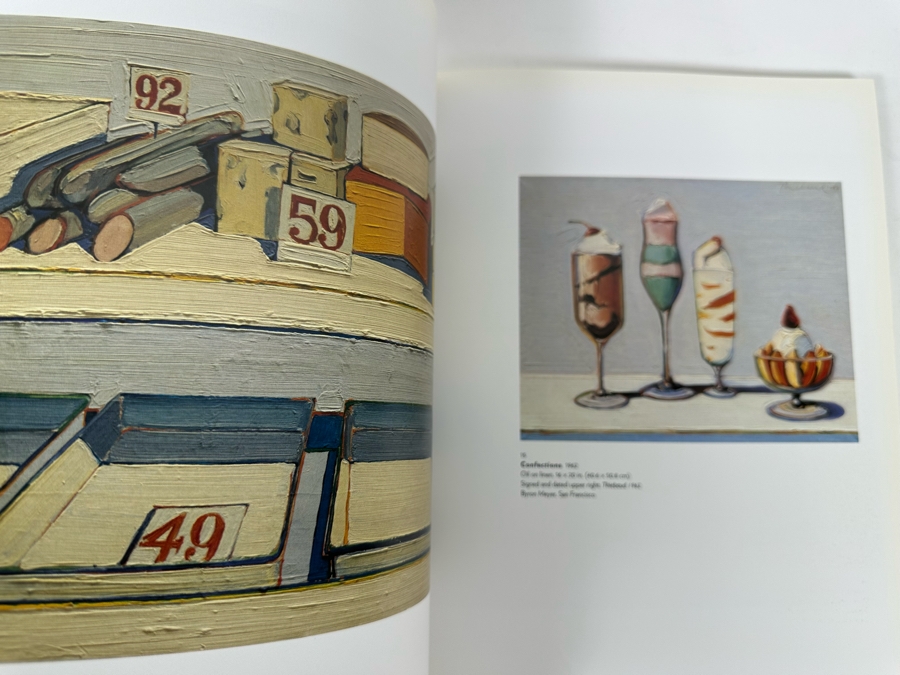 First Edition Book Wayne Thiebaud A Paintings Retrospective [Photo 14]