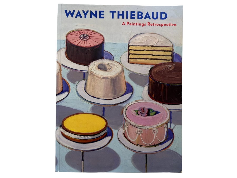 First Edition Book Wayne Thiebaud A Paintings Retrospective [Photo 1]