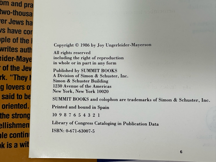 First Edition Book Jewish Folk Art From Biblical Days To Modern Times Retails $50 [Photo 6]