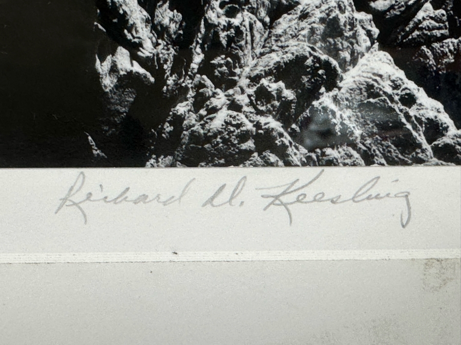 Richard D. Keesling Signed Photograph Of Carmel By The Sea Limited Edition 1 Of 10 (Dick Keesling Was Also Actress Betty White's Manager For Many Decades) 20 X 17 Framed 28 X 22 Estimate $1,000-$1,200 [Photo 7]