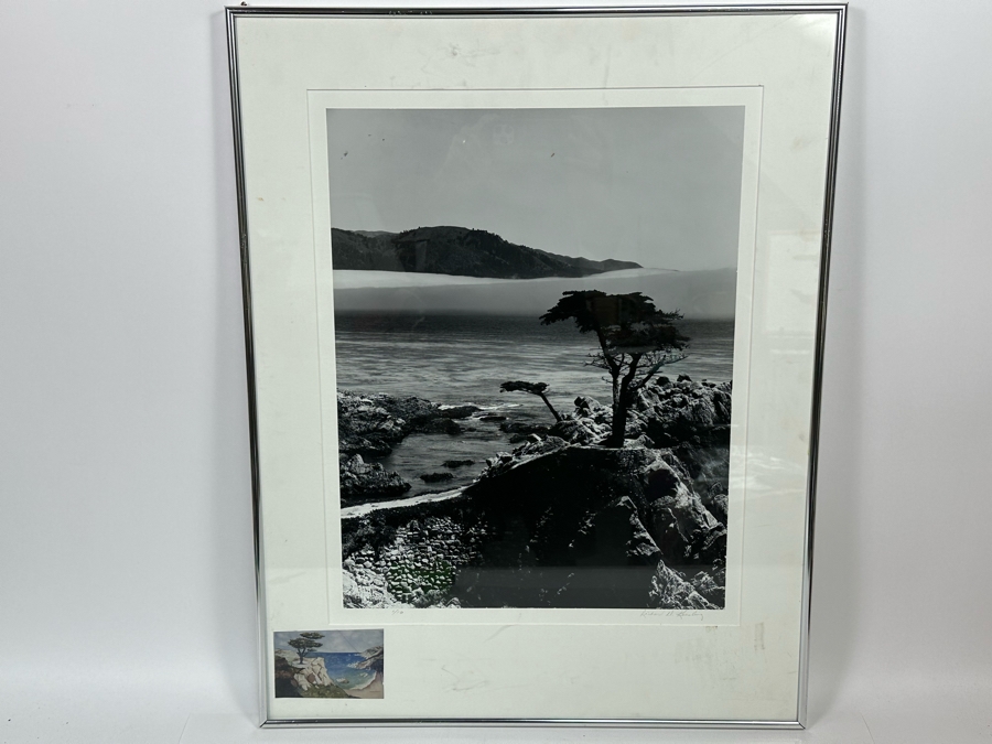 Richard D. Keesling Signed Photograph Of Carmel By The Sea Limited Edition 1 Of 10 (Dick Keesling Was Also Actress Betty White's Manager For Many Decades) 20 X 17 Framed 28 X 22 Estimate $1,000-$1,200 [Photo 2]