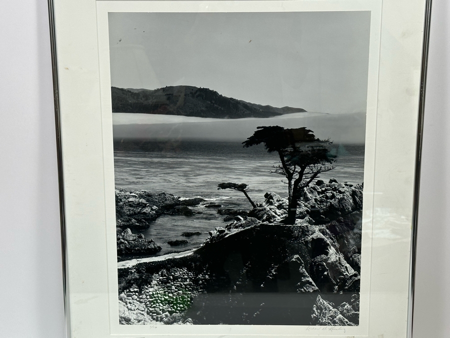 Richard D. Keesling Signed Photograph Of Carmel By The Sea Limited Edition 1 Of 10 (Dick Keesling Was Also Actress Betty White's Manager For Many Decades) 20 X 17 Framed 28 X 22 Estimate $1,000-$1,200 [Photo 5]