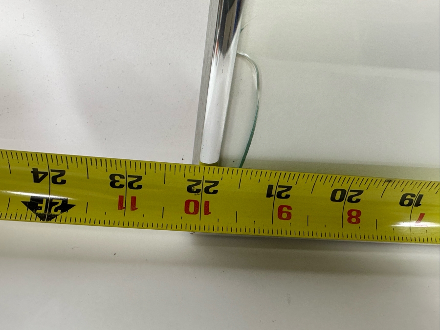 Richard D. Keesling Signed Photograph Of Yosemite National Park, CA Cascade Below Bridal Veil Falls (Dick Keesling Was Also Actress Betty White's Manager For Many Decades) 20 X 17 Framed 28 X 22 Glass Is Cracked In Corners Dated 1986 [Photo 16]