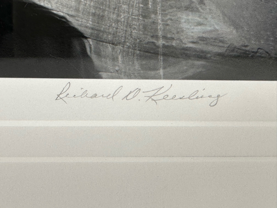 Richard D. Keesling Signed Photograph Limited Edition 1 Of 50 (Dick Keesling Was Also Actress Betty White's Manager For Many Decades) 20 X 17 Framed 28 X 22 Estimate $1,000-$1,200 [Photo 6]