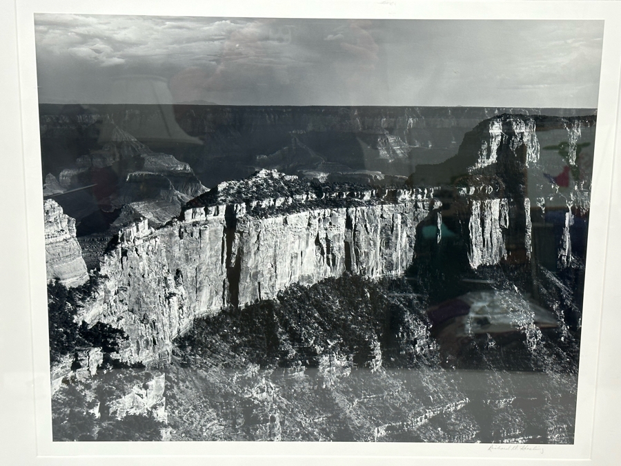 Richard D. Keesling Signed Photograph Of The Grand Canyon (Dick Keesling Was Also Actress Betty White's Manager For Many Decades) 20 X 17 Framed 28 X 22 Estimate $1,000-$1,200 [Photo 6]