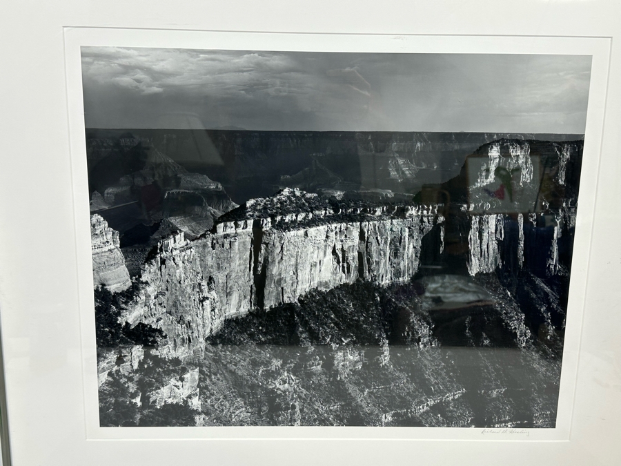 Richard D. Keesling Signed Photograph Of The Grand Canyon (Dick Keesling Was Also Actress Betty White's Manager For Many Decades) 20 X 17 Framed 28 X 22 Estimate $1,000-$1,200 [Photo 4]