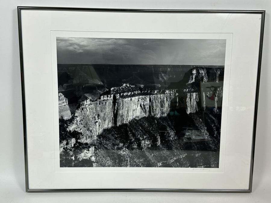 Richard D. Keesling Signed Photograph Of The Grand Canyon (Dick Keesling Was Also Actress Betty White's Manager For Many Decades) 20 X 17 Framed 28 X 22 Estimate $1,000-$1,200 [Photo 3]