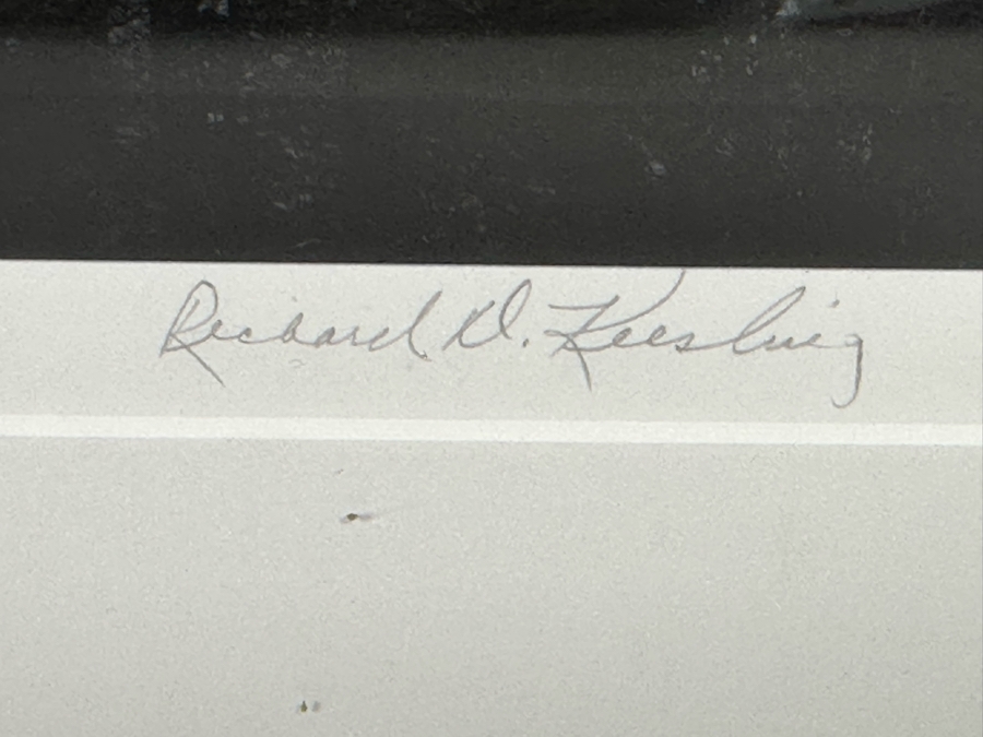 Richard D. Keesling Signed Photograph Of Mount Rushmore National Memorial (Dick Keesling Was Also Actress Betty White's Manager For Many Decades) 20 X 17 Framed 28 X 22 Estimate $1,000-$1,200 [Photo 6]