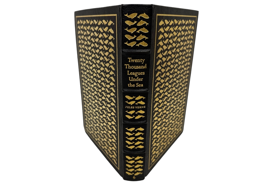 Easton Press Leather Bound Collector’s Edition Book Twenty Thousand Leagues Under The Sea By Jules Verne [Photo 1]