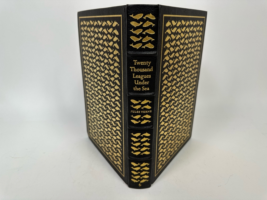 Easton Press Leather Bound Collector’s Edition Book Twenty Thousand Leagues Under The Sea By Jules Verne [Photo 2]
