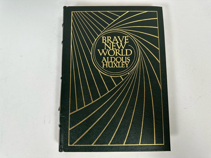 Easton Press Leather Bound Collector’s Edition Book Brave New World By Aldous Huxley [Photo 4]
